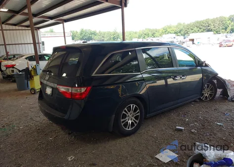 2012 Honda Odyssey Ex-L z USA, uszkodzony, nr VIN 5FNRL5H66CB014981